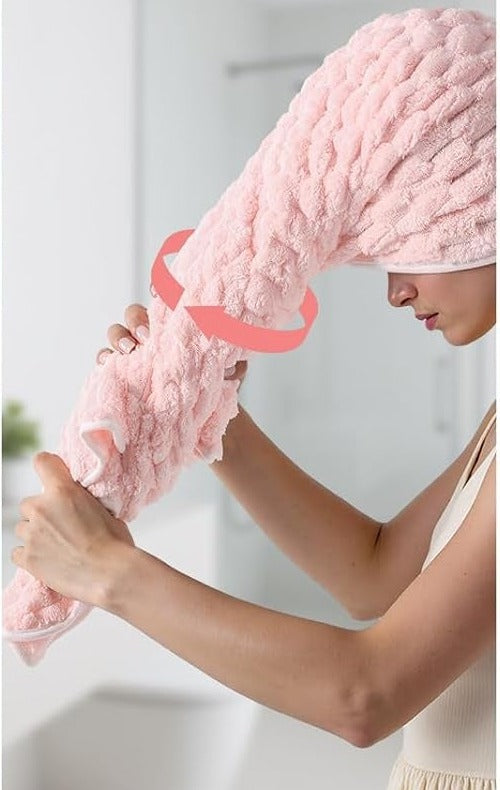 Twist the towel